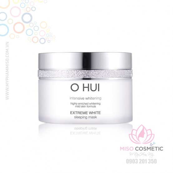 Mặt nạ ngủ dưỡng trắng da OHUI Extreme White Sleeping Mask